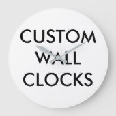 Aangepaste Sjabloon voor wandklok leeg (Voorkant)