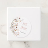 aangepaste sjabloon voor wilde bloemen bloemstuk b bedankjes labels (In situ)