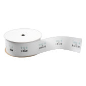 Aangepaste Sjabloon voor zakelijke Logo Grosgrain Lint (Spoel)