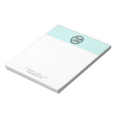 Aangepaste Sjabloon voor zakelijke merken Notitieblok (Linkerzijde)