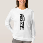 Aangepaste Sjabloon voor zwart-wit T-shirt (Voorkant)