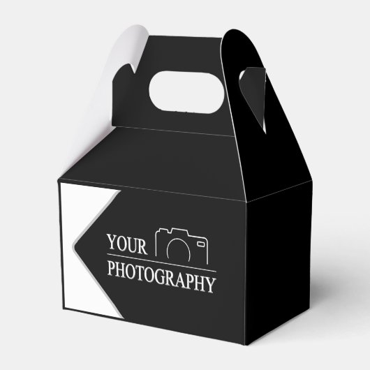 Aangepaste Sjabloon Zakelijk Bedrijf Maak Je Eigen Bedankdoosjes (Achterkant)