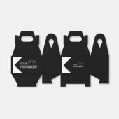 Aangepaste Sjabloon Zakelijk Bedrijf Maak Je Eigen Bedankdoosjes (Uitgevouwen)