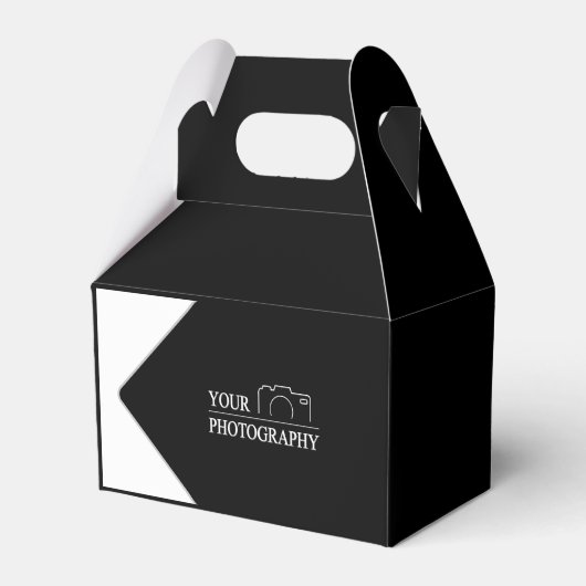 Aangepaste Sjabloon Zakelijk Bedrijf Maak Je Eigen Bedankdoosjes (Voorkant Zijde)