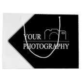 Aangepaste Sjabloon Zakelijk Bedrijf Maak Uw Eigen Groot Cadeauzakje (Achterkant)