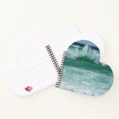 Aangepaste Sjabloon zeebaars Zee-golven zeestrand Notitieboek (Binnen)