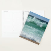 Aangepaste Sjabloon zeebaars Zee-golven zeestrand Planner (Display)