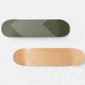 Aangepaste Skateboard Deck — Moss Green Power Patt (Horizontaal)