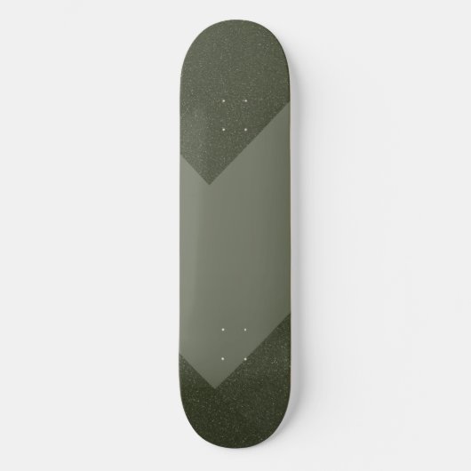 Aangepaste Skateboard Deck — Moss Green Power Patt (Voorkant)