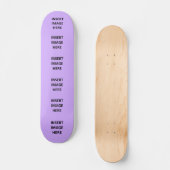 Aangepaste Skateboard Deck Sjabloon om je eigen te (Voorkant)