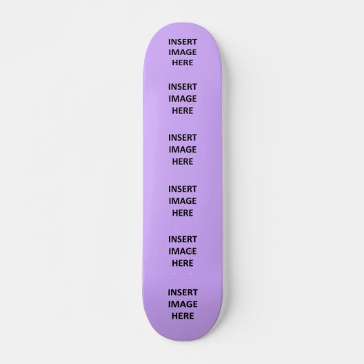 Aangepaste Skateboard Deck Sjabloon om je eigen te (Voorkant)