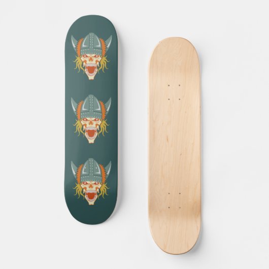 aangepaste skateboard van de schedel bedienen (Voorkant)