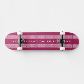 Aangepaste skateboards van het Griekse Patroon (Horizontaal)