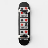Aangepaste skateboards voor kaartspeler (Voorkant)