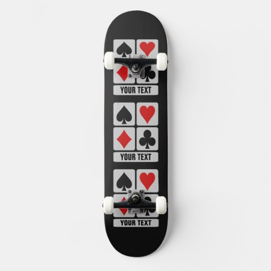 Aangepaste skateboards voor kaartspeler (Voorkant)