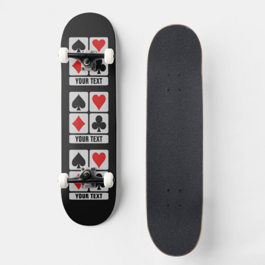 Aangepaste skateboards voor kaartspeler (Voorkant)