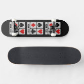 Aangepaste skateboards voor kaartspeler (Horizontaal)