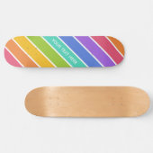 Aangepaste skateboards voor regenboogkleuren (Horizontaal)