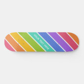 Aangepaste skateboards voor regenboogkleuren (Horizontaal)