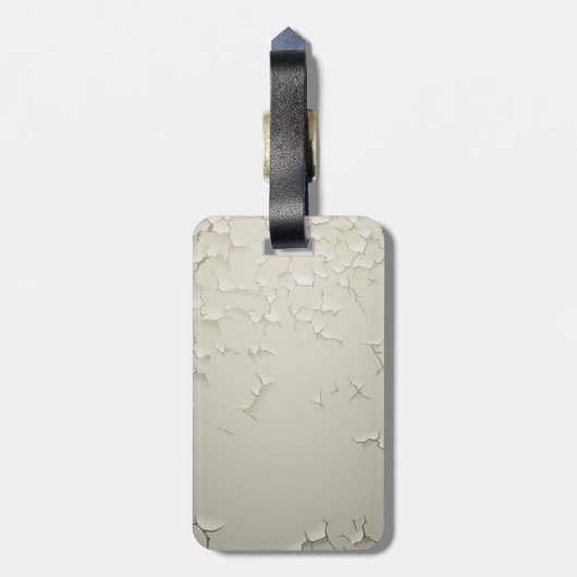 Aangepaste SkaterNAAM Skull Skateboarden Schaats Bagagelabel (Achterkant verticaal)