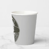 Aangepaste SkaterNAAM Skull Skateboarden Schaats Papieren Bekers (Links)