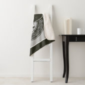 Aangepaste SkaterNAAM Skull Skateboarden Schaats Sherpa Deken (In situ)