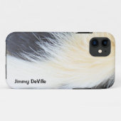 Aangepaste Skunk Pelt Graphic iPhone Case (Achterkant (horizontaal))