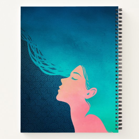 Aangepaste slaapkiezer notitieboek (Achterkant)