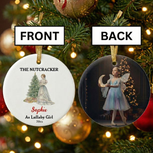 Aangepaste Slaapliedjes meisje Notenkraker Foto Ke Keramisch Ornament