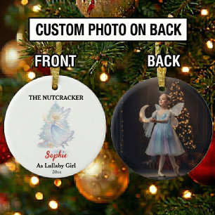 Aangepaste Slaapliedjes meisje Notenkraker Foto Ke Keramisch Ornament