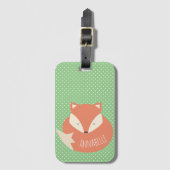 Aangepaste slaapstand bagagelabel (Voorkant (verticaal))