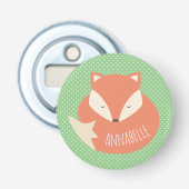Aangepaste slaapstand button flesopener (Voorkant)
