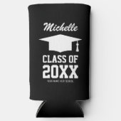 Aangepaste slanke koelboxxen voor 2025 afstudeerfe seltzer blikjeskoeler (Voorkant)