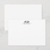 Aangepaste  slapende Zeemeerminnennota-Kaart Notitiekaartje (Voorkant / Achterkant)