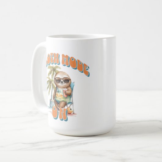 Aangepaste sleufmodus aan koffiemok (Voorkant links)