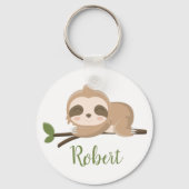 Aangepaste Sleufnaam Sleutelhanger (Voorkant)