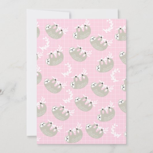 Aangepaste sleufnotiecards bedankkaart (Achterkant)