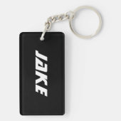 Aangepaste Sleutelhanger - Aangepaste naam (achterkant)