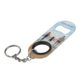 Aangepaste Sleutelhanger flesopening voor foto en  Mini Flessenopener (Voorkant Gekanteld)