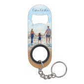 Aangepaste Sleutelhanger flesopening voor foto en  Mini Flessenopener (Achterkant)