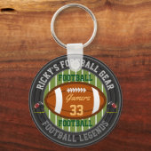 Aangepaste Sleutelhanger Football (Voorkant)