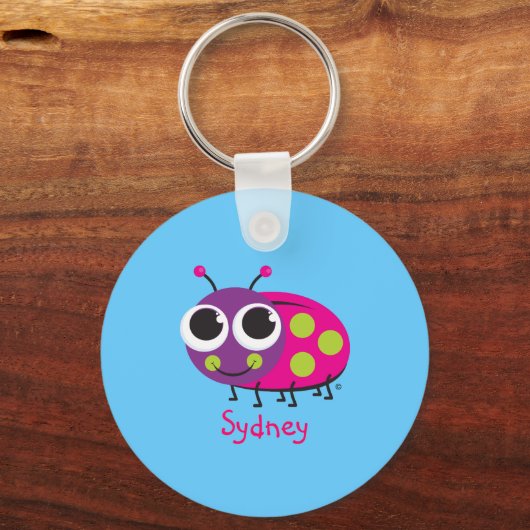 Aangepaste Sleutelhanger Ladybug (Voorkant)