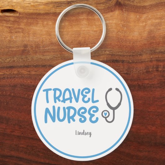 Aangepaste Sleutelhanger reisverzekering (Voorkant)