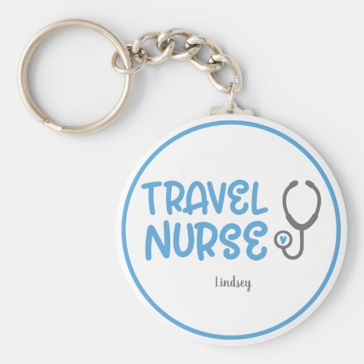 Aangepaste Sleutelhanger reisverzekering (Voorkant)