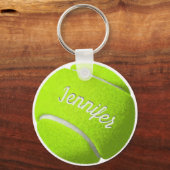 Aangepaste Sleutelhanger Tennis Ball (Achterkant)