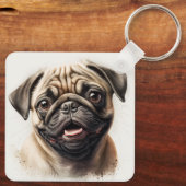 Aangepaste Sleutelhanger Voeg uw eigen foto cadeau (Achterkant)