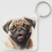 Aangepaste Sleutelhanger Voeg uw eigen foto cadeau (Achterkant)