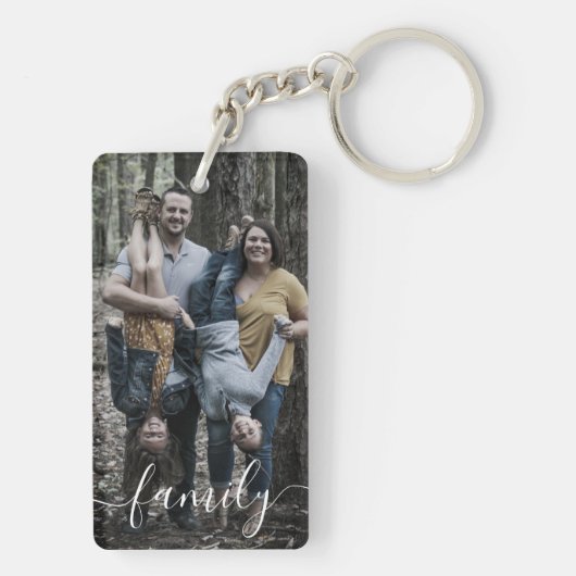 Aangepaste Sleutelhanger voor aangepaste fotoserie (achterkant)