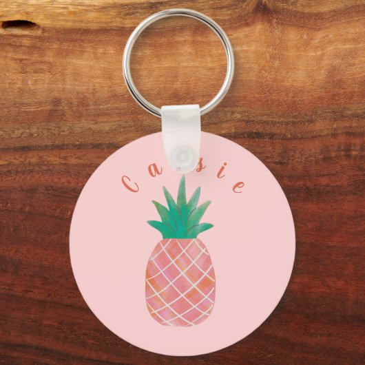 Aangepaste Sleutelhanger voor ananassen (Voorkant)