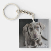 Aangepaste Sleutelhanger voor Dog Photo Keepomwill (voorkant)